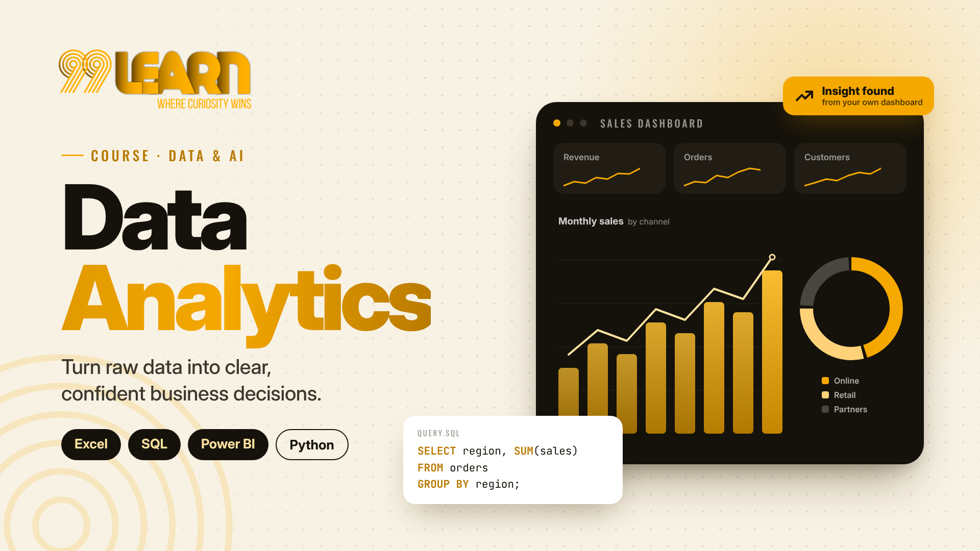 The Complete Data Analytics Bootcamp: From Excel & SQL to Dashboards & Insights
